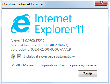 Internet Explorer 10 a 11